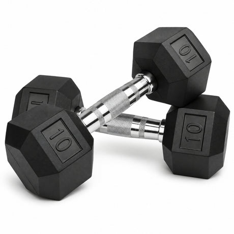 Par de Mancuernas Hexagonales | 3lbs - 120lbs