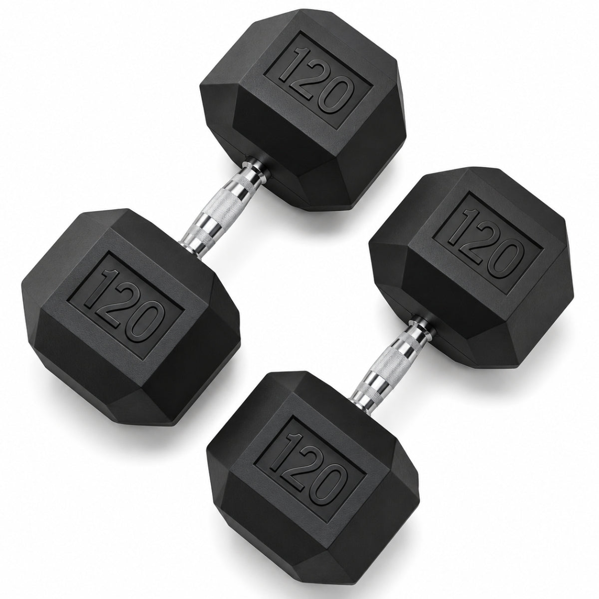 Par de Mancuernas Hexagonales | 3lbs - 120lbs