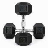 Par de Mancuernas Hexagonales | 3lbs - 120lbs