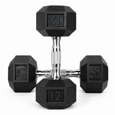 Par de Mancuernas Hexagonales | 3lbs - 120lbs