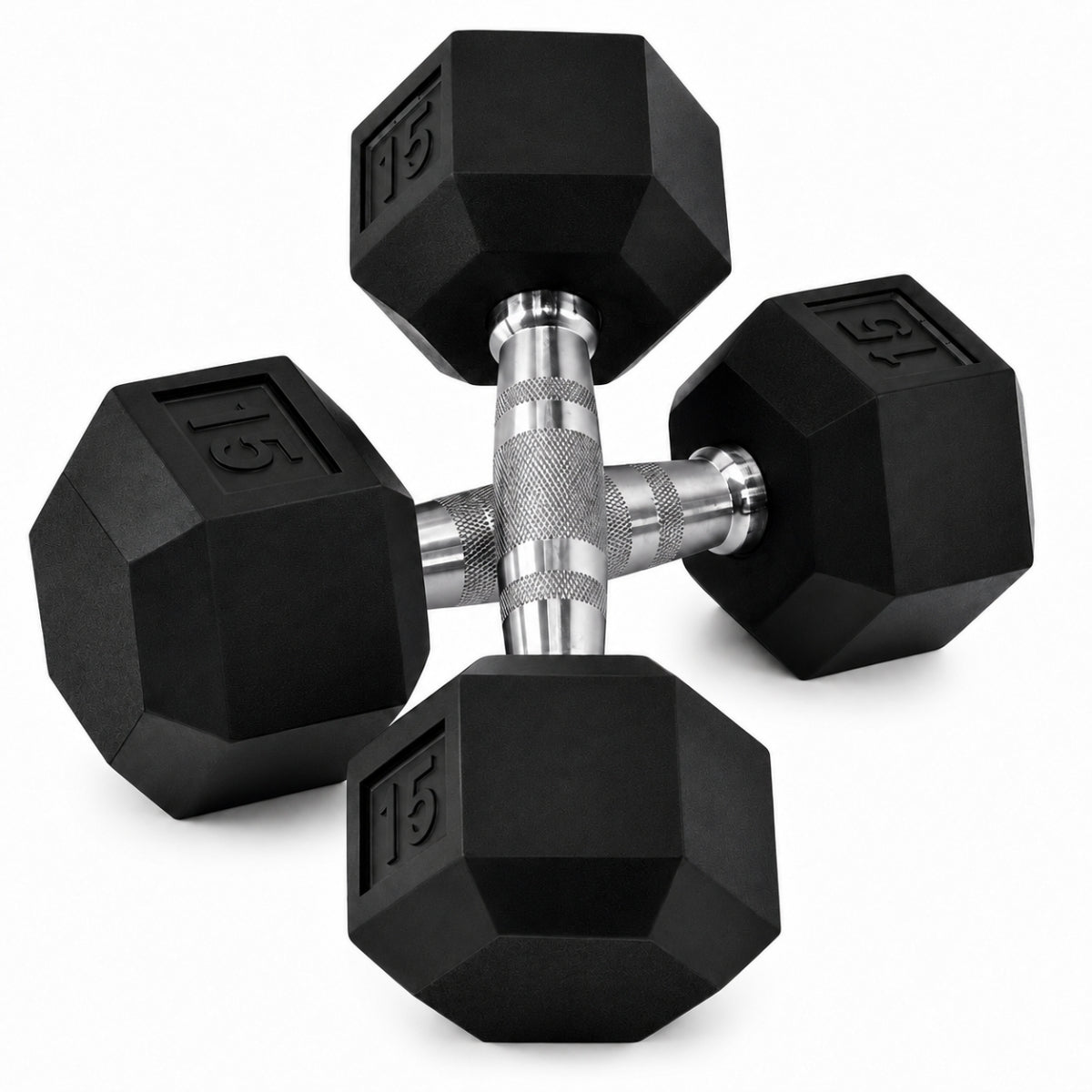 Par de Mancuernas Hexagonales | 3lbs - 120lbs