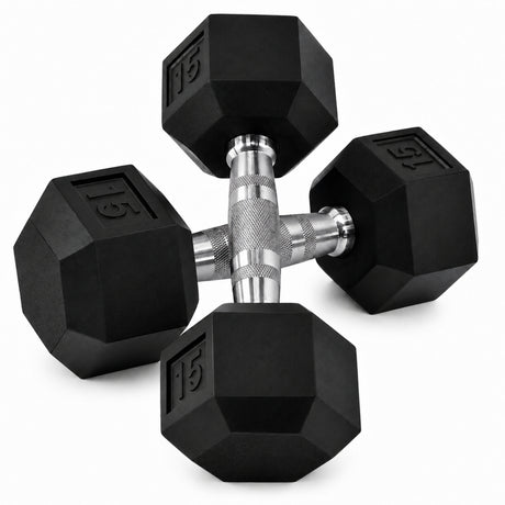 Par de Mancuernas Hexagonales | 3lbs - 120lbs