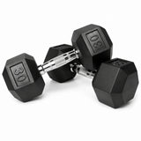 Par de Mancuernas Hexagonales | 3lbs - 120lbs