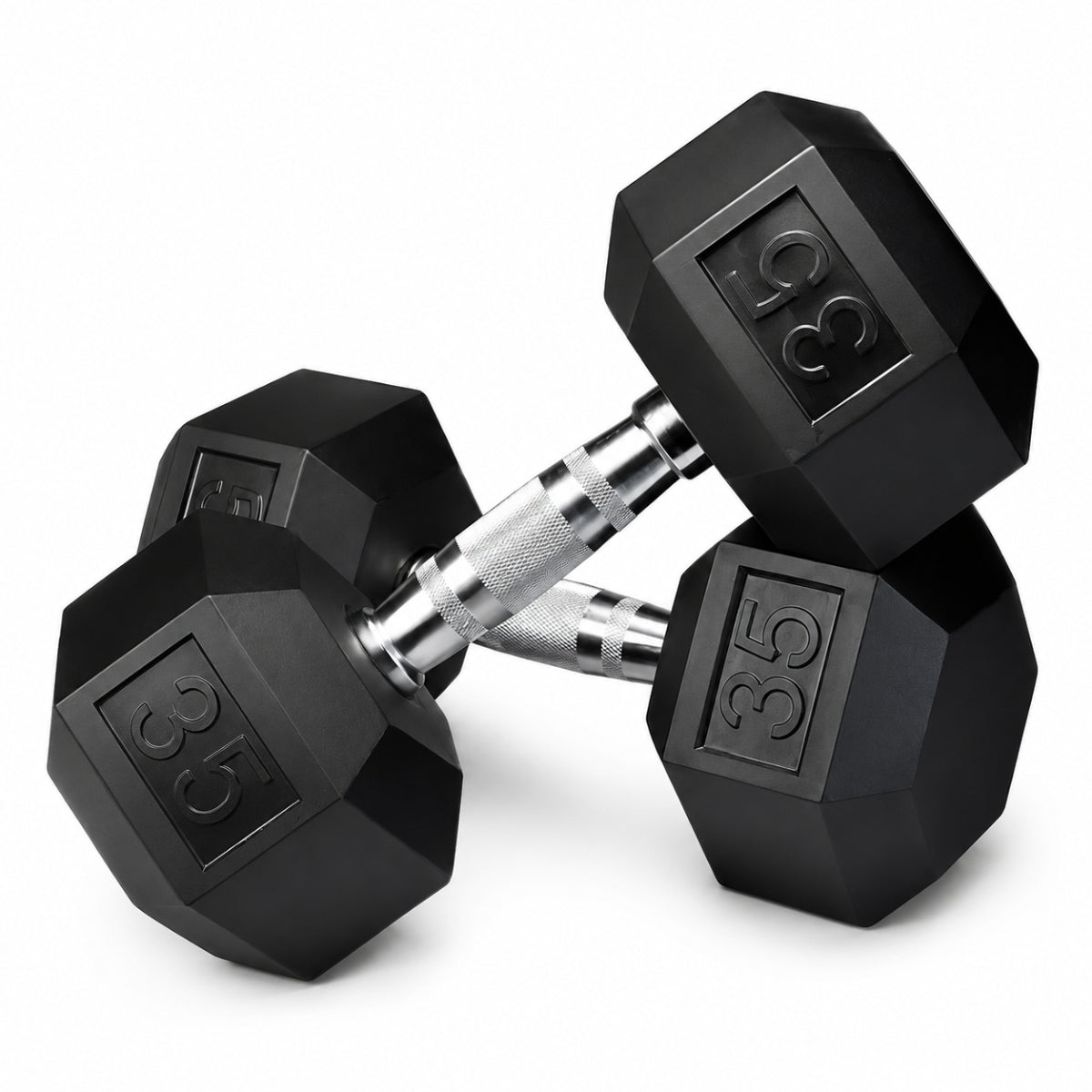 Par de Mancuernas Hexagonales | 3lbs - 120lbs