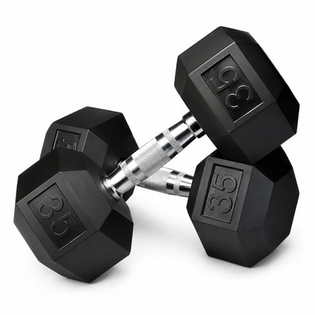Par de Mancuernas Hexagonales | 3lbs - 120lbs