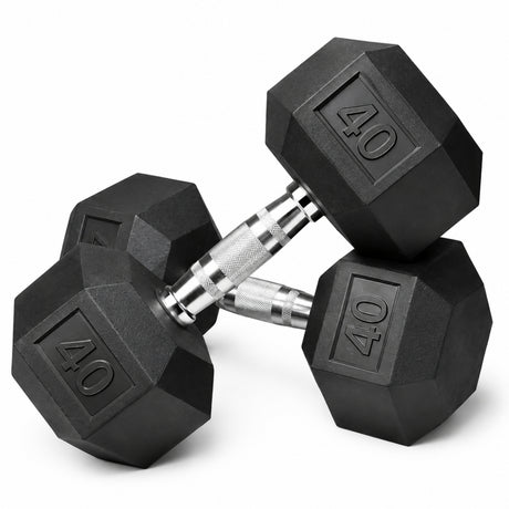 Par de Mancuernas Hexagonales | 3lbs - 120lbs