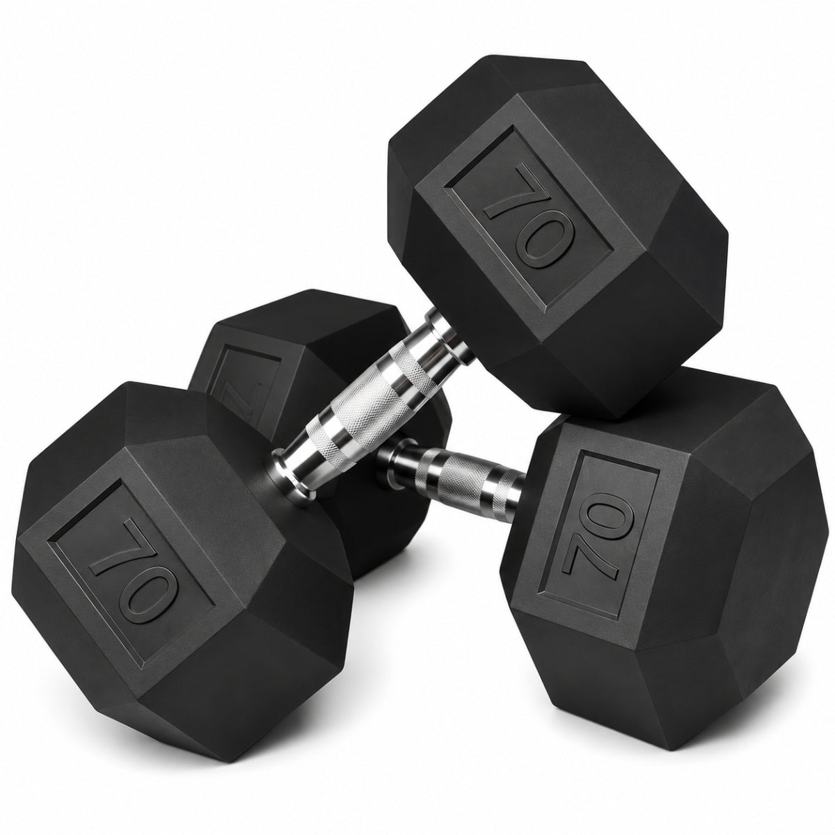 Par de Mancuernas Hexagonales | 3lbs - 120lbs