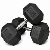 Par de Mancuernas Hexagonales | 3lbs - 120lbs
