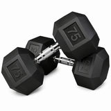 Par de Mancuernas Hexagonales | 3lbs - 120lbs
