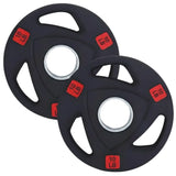 Par de Discos Olímpicos TITAN | 3 Asas (2.5 lb – 45 lb)