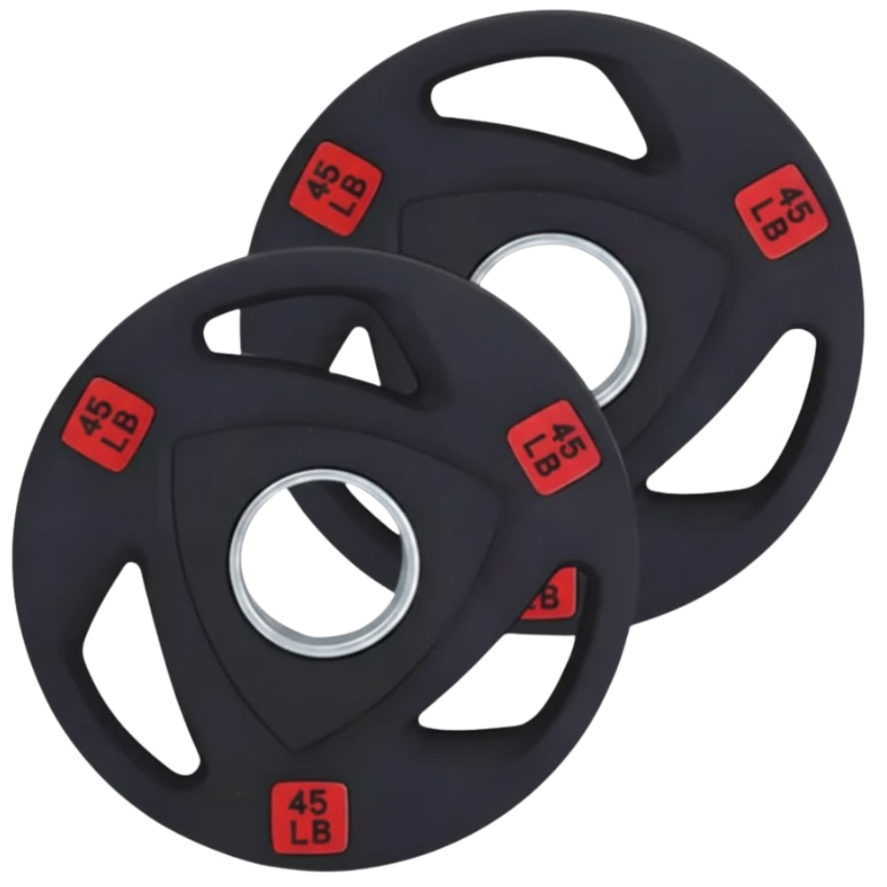 Par de Discos Olímpicos TITAN | 3 Asas (2.5 lb – 45 lb)