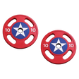 Par de discos olímpicos Capitán América image 2