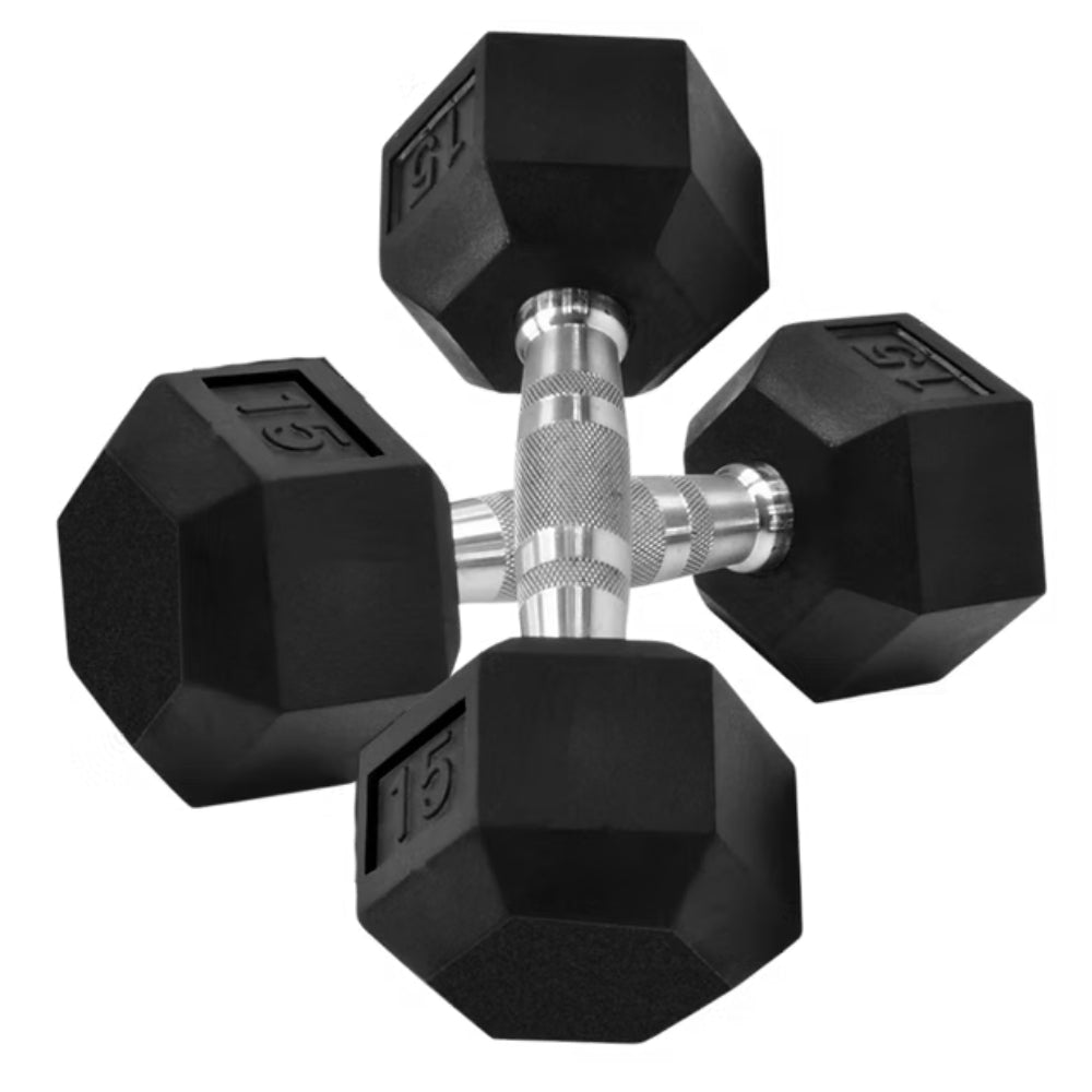 Par de Mancuernas Hexagonales | 3lbs - 120lbs