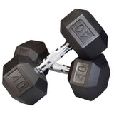 Par de Mancuernas Hexagonales | 3lbs - 120lbs