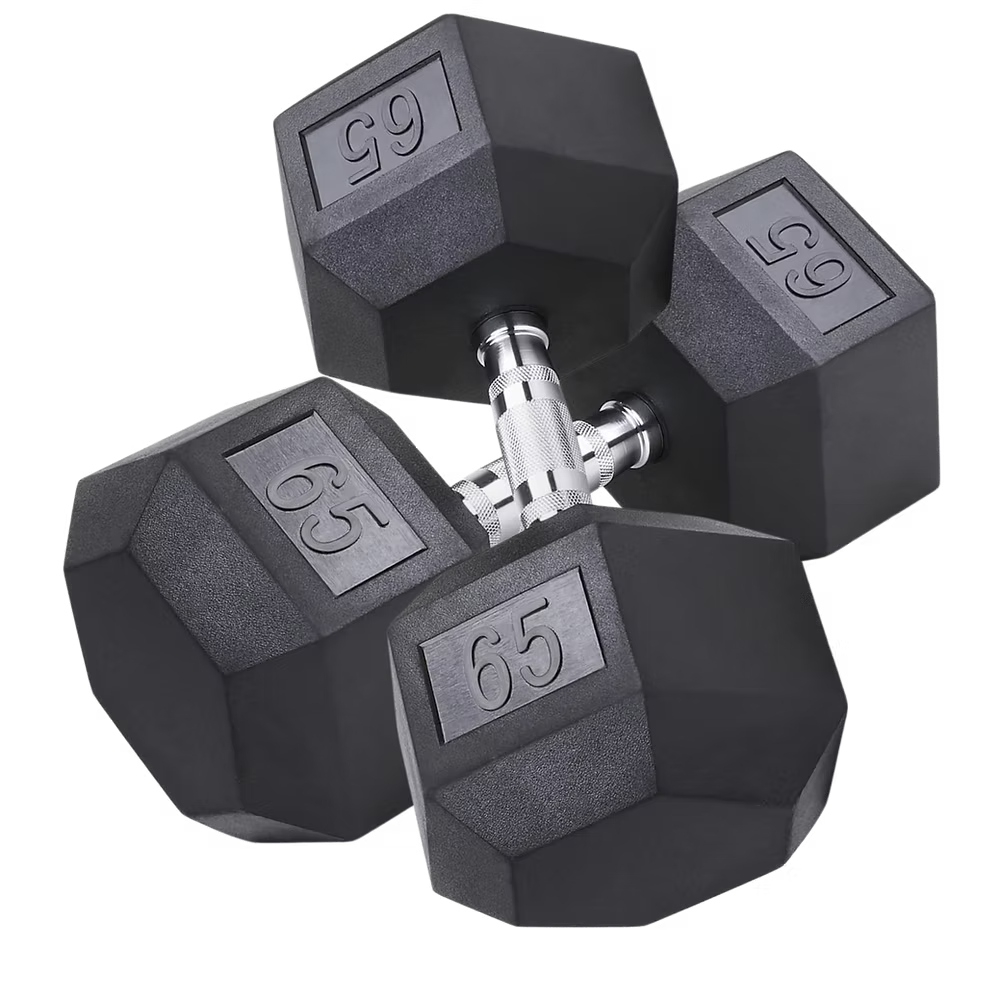 Par de Mancuernas Hexagonales | 3lbs - 120lbs