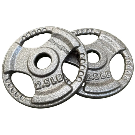 Par de Discos Estándar Tri-Grip | 1” (2.5 lb – 25 lb)