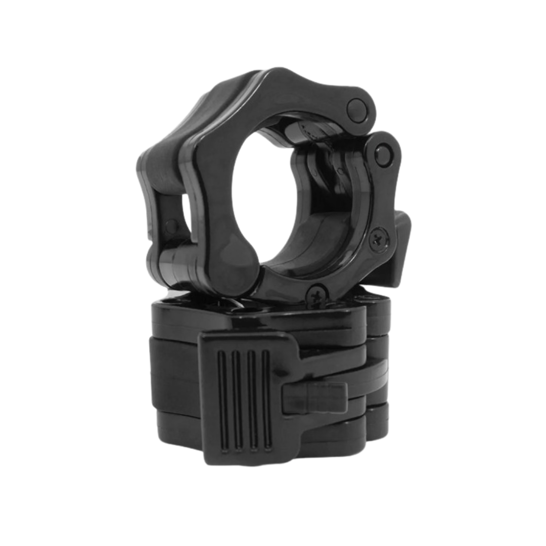 Par grips negros de plástico 2" image 0