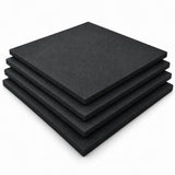 Piso de Caucho para Gimnasio por m² – 4 Piezas de 50 × 50 cm