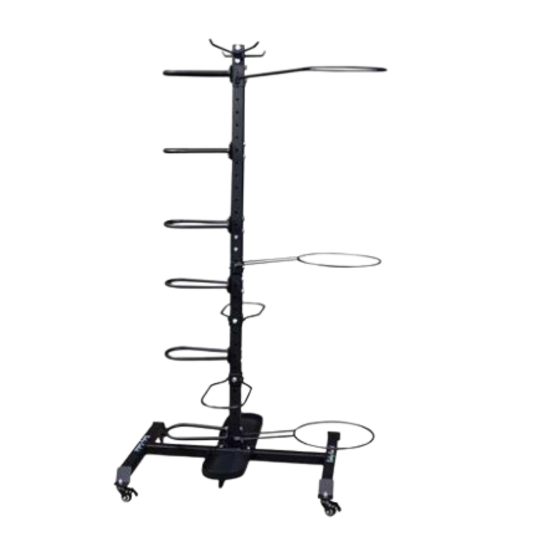 Rack para pelotas de pilates, balones y equipo fitness image 0