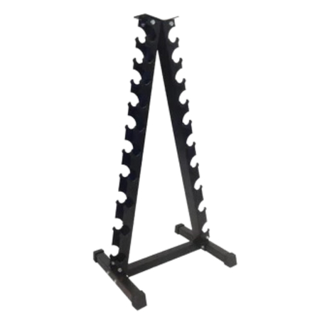 Rack para 10 pares de mancuernas tipo torre image 0