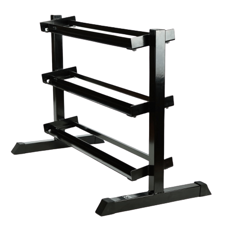 Rack de 3 niveles para mancuernas 5-50 lbs image 0