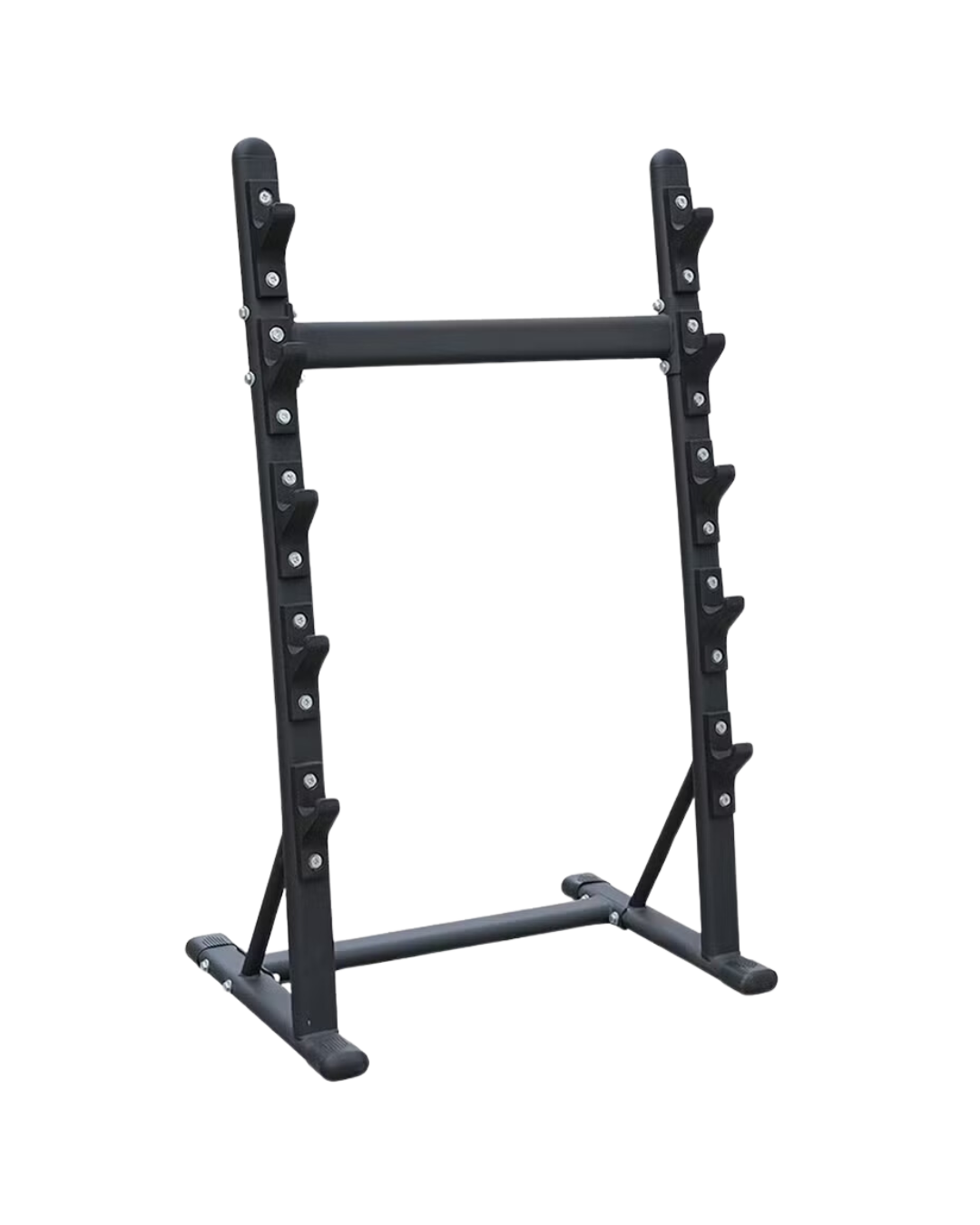 Rack para 5 barras de aerobics o peso integrado image 0