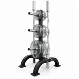 Rack para Discos y 2 Barras Olímpicas