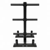 Rack para Discos y 6 Barras Olímpicas