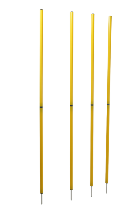 Set 4 vallas de agilidad plegables