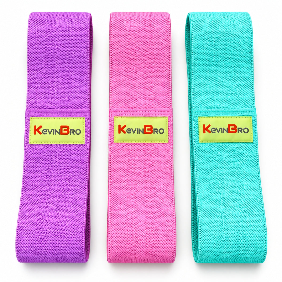 Set 3 Bandas de Tela KB para Glúteos y Entrenamiento Funcional