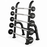 Set de 5 Barras Rectas con Peso Integrado (20–60 lbs)