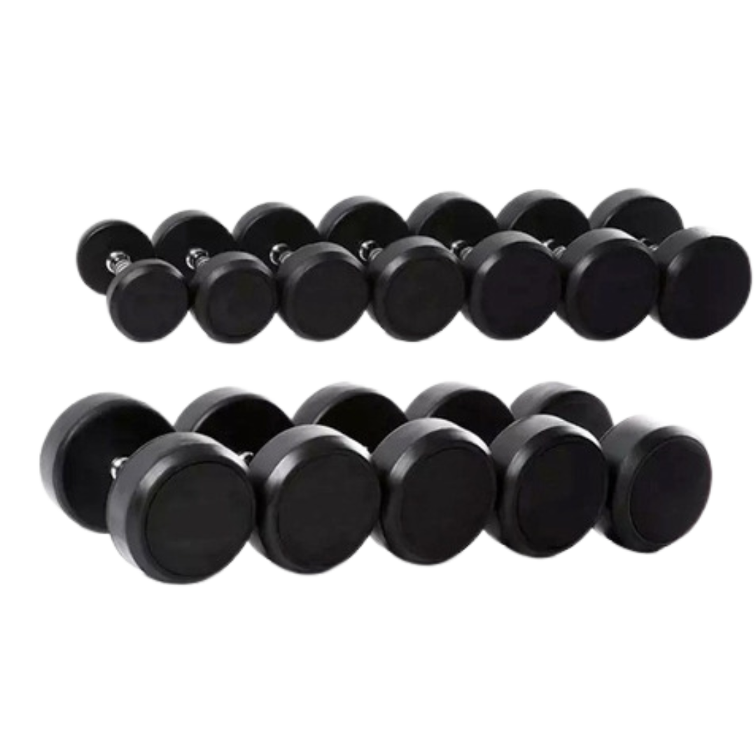 Set de Mancuernas Redondas 5-50 lbs image 0