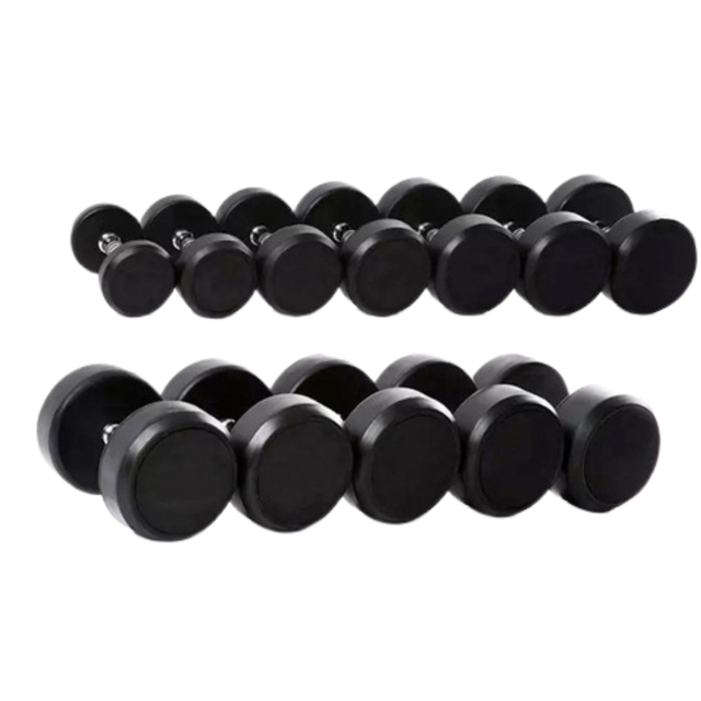 Set de Mancuernas Redondas 5-50 lbs image 0