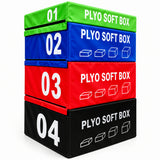 Set de 4 Cajones Pliométricos 15 a 60 cm