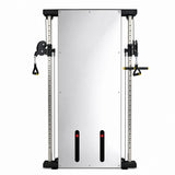 WallGym Elite Estación de Poleas Dobles con 100 kg de Peso Integrado