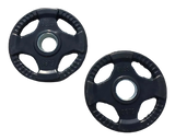 Par de discos olímpicos plastificados 2.5lbs - 45lbs image 2