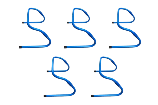 Set de 5 vallas ajustables y plegables de 20 y 30 cm image 0